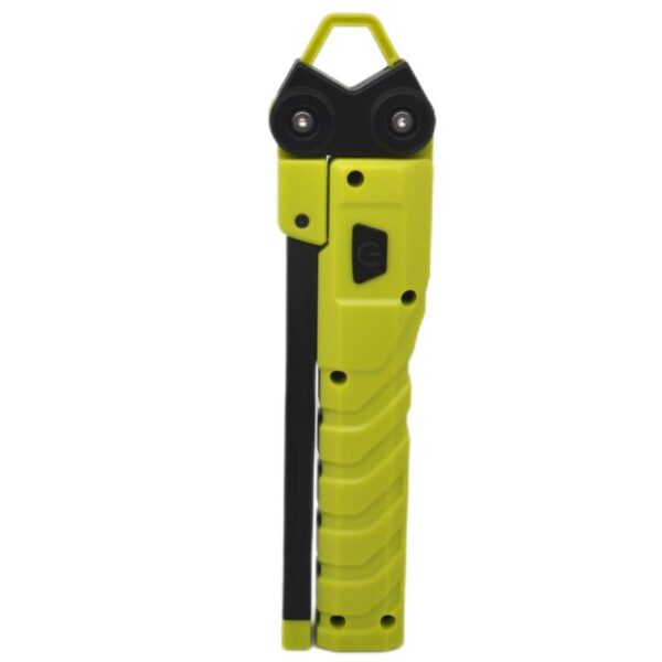 Heavy-duty cutting tool for industrial use, featuring a durable yellow and black design for safety and visibility. Perfect for cutting cables, wires, and more.
