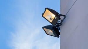 outdoor solar security light
