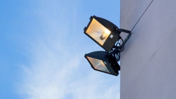 outdoor solar security light
