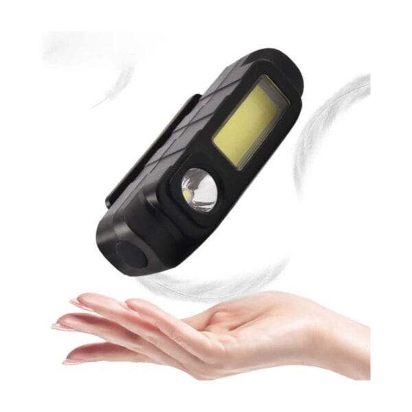 Lightweight COB Headlight for Running, Camping & Hiking - Spot/Flood Beam