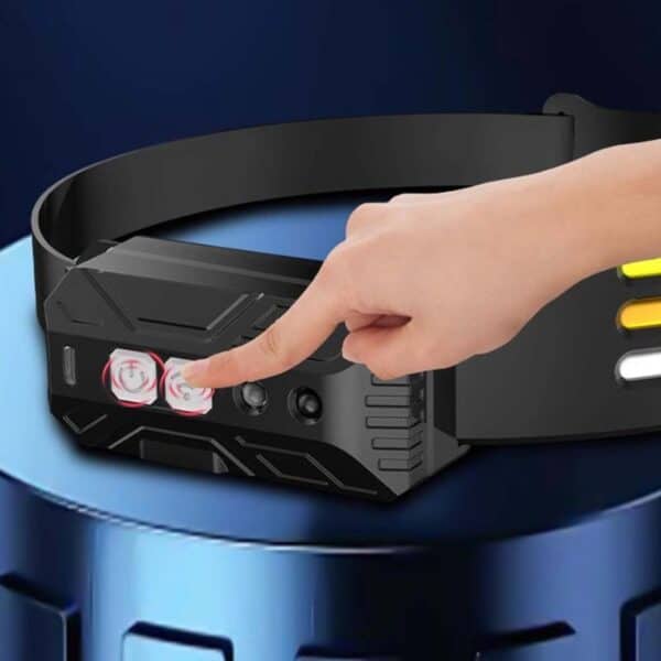 Rechargeable Head Lamp for Hiking / Running / Camping with 5 Modes