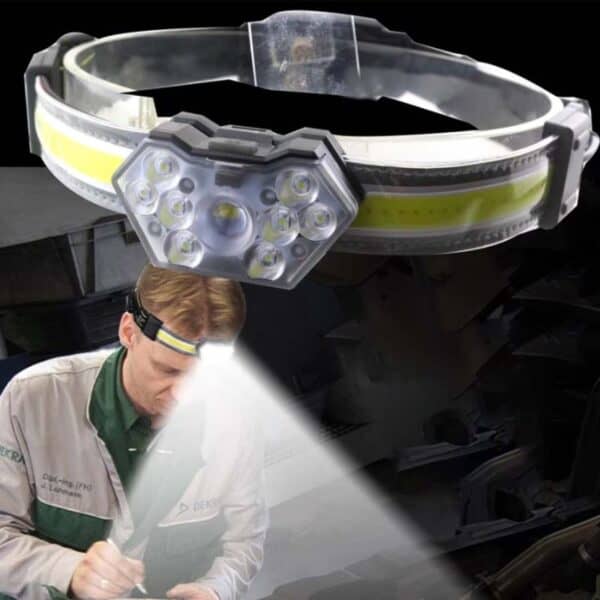 Rechargeable Best Head Torch for Working - 560 Lumens & Multi-Mode - Image 3