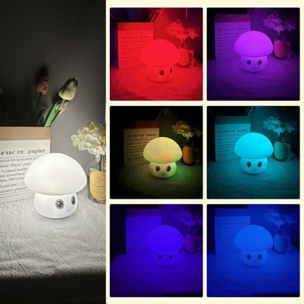 mushroom night lamp