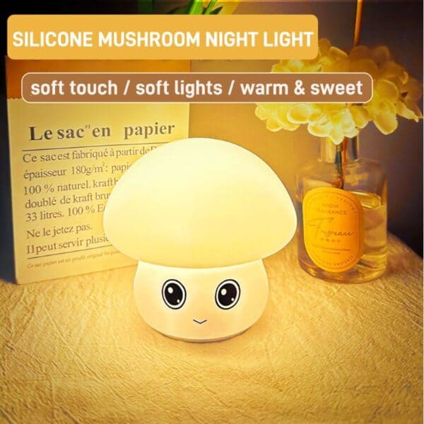 mushroom night lamp