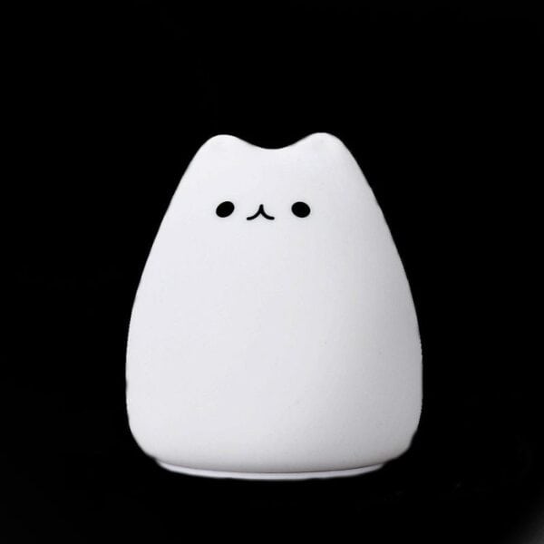 silicone cat lamp