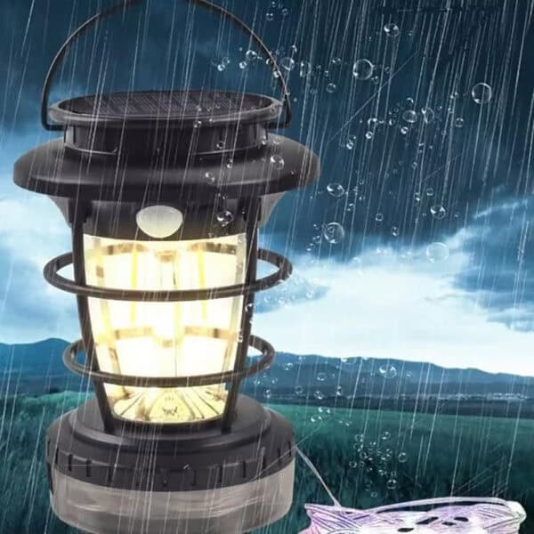 MF6413B solar powered camping light