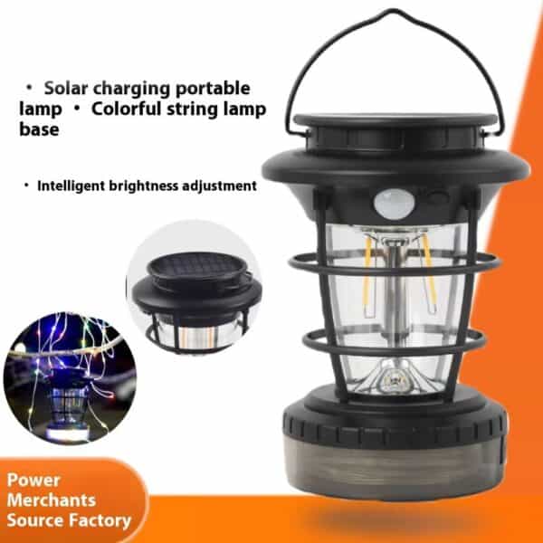 MF6413B solar powered camping light