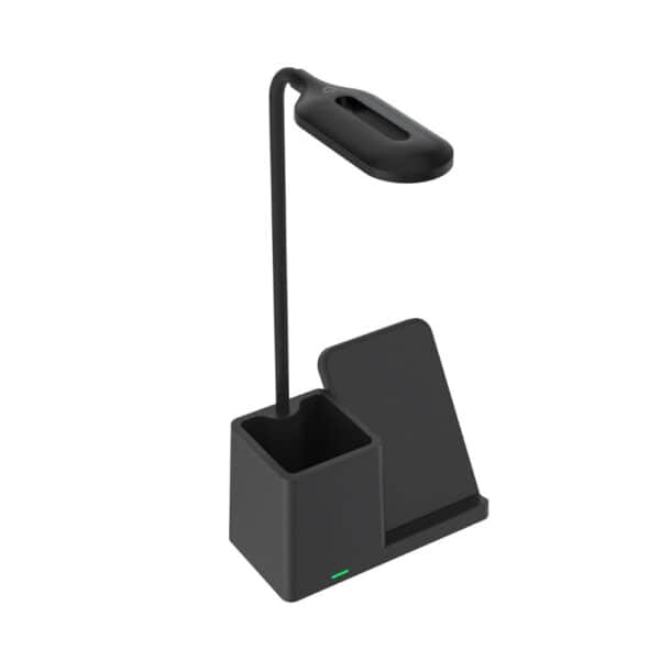 MF6670 desk lamp with wireless charger