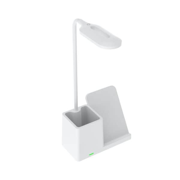 MF6670 desk lamp with wireless charger