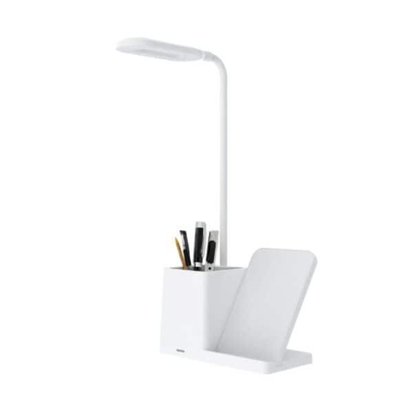 MF6670 desk lamp with wireless charger