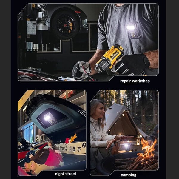 Small LED Work Light MF6895 - Rechargeable, Compact & Versatile