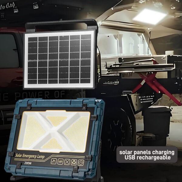 Solar emergency lights