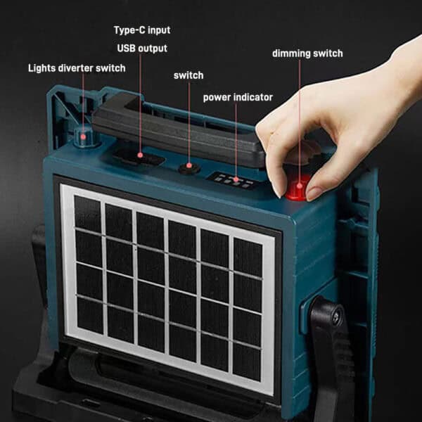 Solar emergency lights
