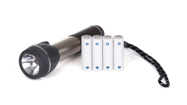 flashlight with batteries