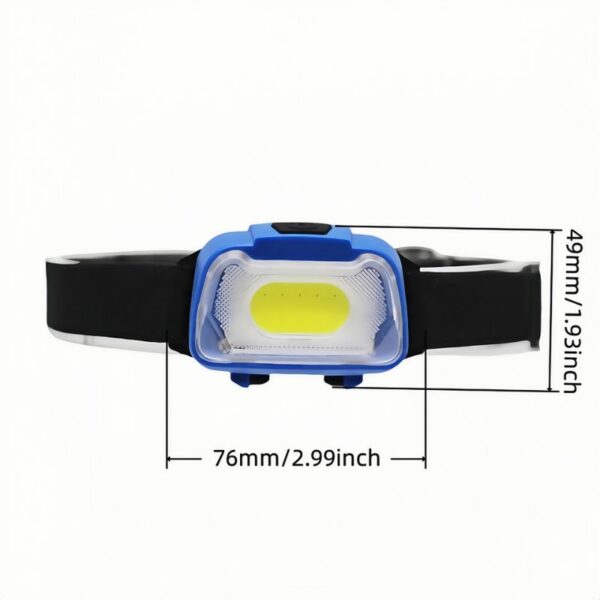 Featherlight COB Headlight - 37g Portable Headlamp for Camping & Hiking - Image 6