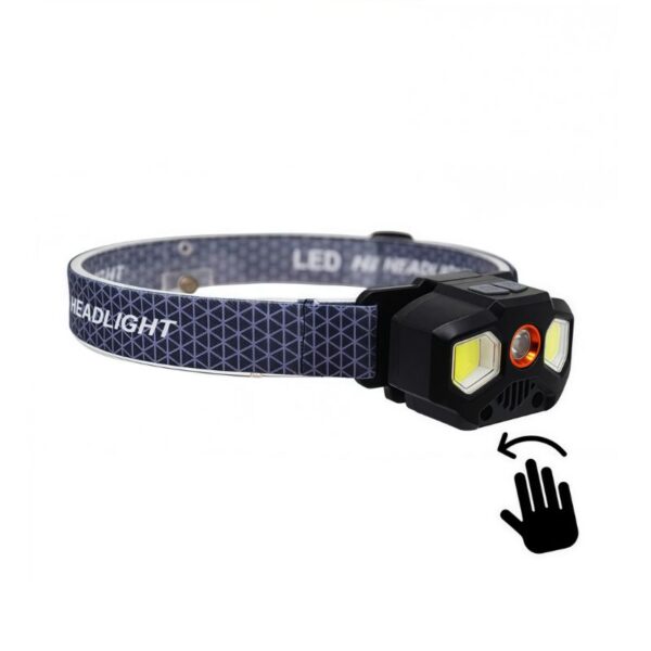 Best Headlamp for Fishing | 45° Adjustable - Green COB, USB-C Rechargeable - Image 3