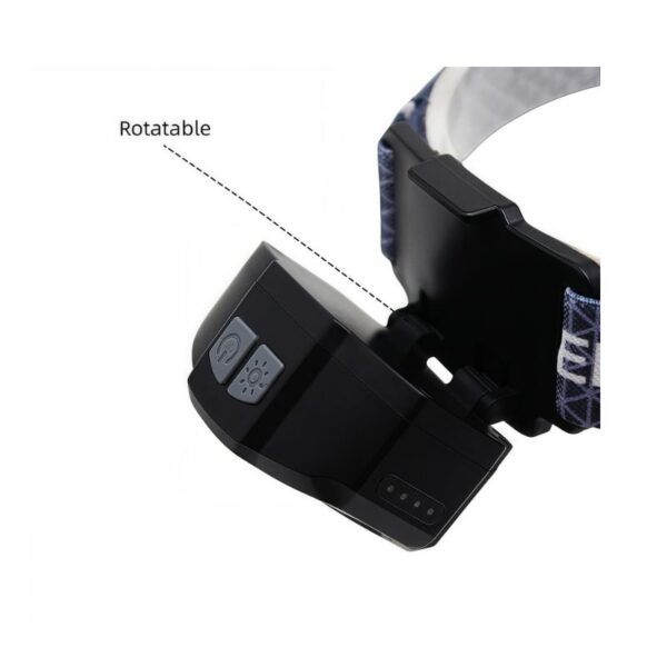Best Headlamp for Fishing | 45° Adjustable - Green COB, USB-C Rechargeable - Image 5