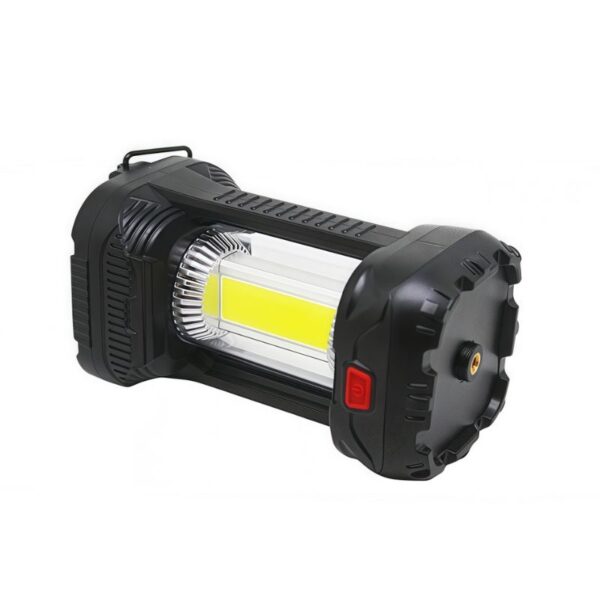 Rugged COB Camping Lantern 12W - 500LM Rechargeable Light, USB-C Charging & Bracket Mount