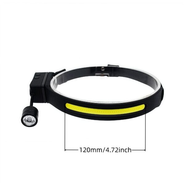 Wholesale Waterproof Headlamp for Fishing - Rechargeable Sensor Headlamp - Image 6