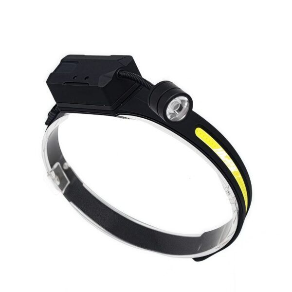 Wholesale Waterproof Headlamp for Fishing - Rechargeable Sensor Headlamp - Image 3
