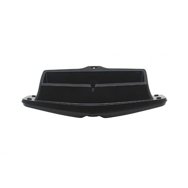 Black car dashboard phone holder with adjustable slot for mobile devices, mounted on windshield or dashboard, compatible with various smartphones for hands-free driving.
