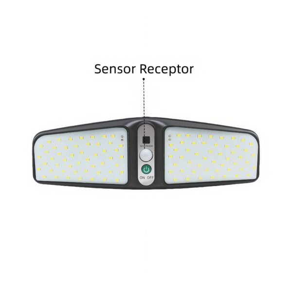 Energy-efficient LED outdoor security light with motion sensor and adjustable brightness for home safety. Durable, weatherproof design ideal for outdoor use and property lighting.