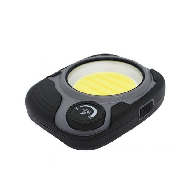 Bright yellow LED light therapy device with adjustable brightness and ergonomic design for skin rejuvenation and beauty treatments.
