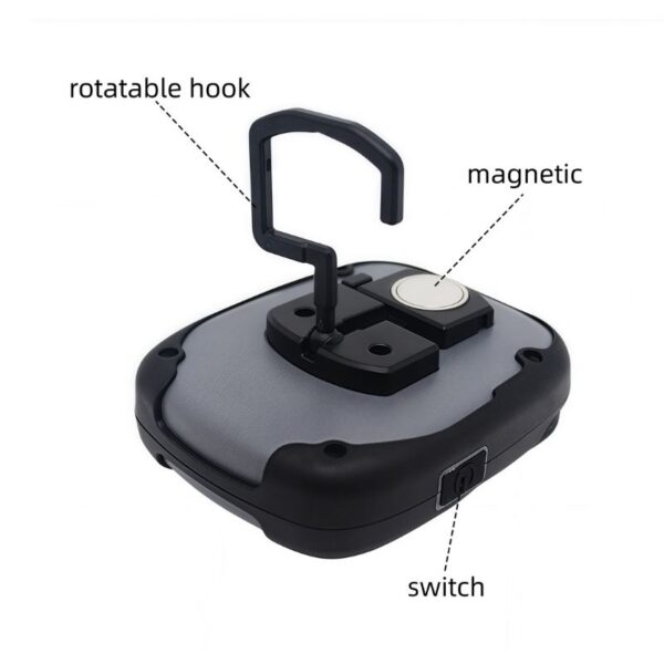 Durable robotic vacuum cleaner with magnetic boundary strip and rotatable hook for convenient navigation and boundary setting. Ideal for home cleaning with easy-to-use features.