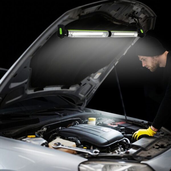LED car hood light repair illumination for automotive repair and maintenance.