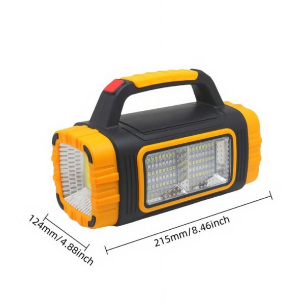 Portable LED Flood Lights - Solar-Charged 3-in-1 Workshop & Emergency Flood Light - Image 4
