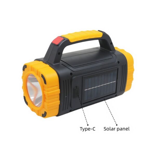 Portable LED Flood Lights - Solar-Charged 3-in-1 Workshop & Emergency Flood Light - Image 3