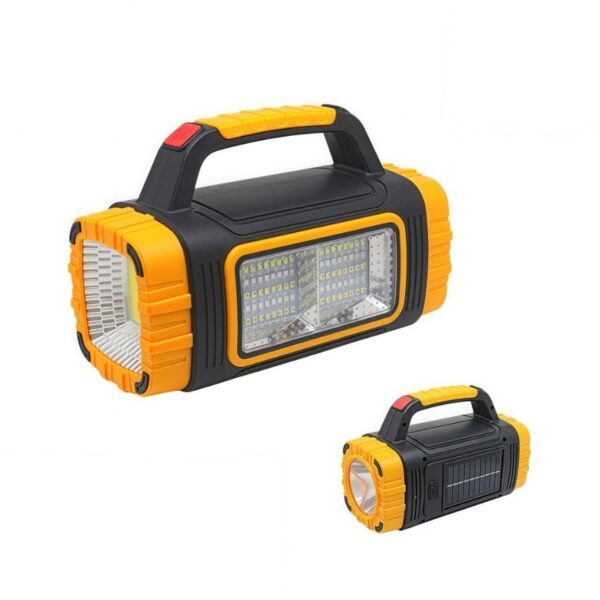 Portable LED Flood Lights - Solar-Charged 3-in-1 Workshop & Emergency Flood Light - Image 2