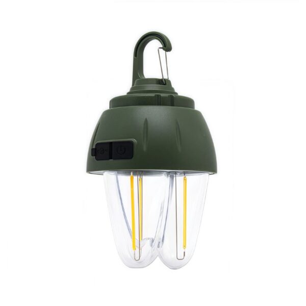 4‑in‑1 Portable Portable Rechargeable Camping Bulb Lantern - SMD + RGB + COB, 250 lm, IP44