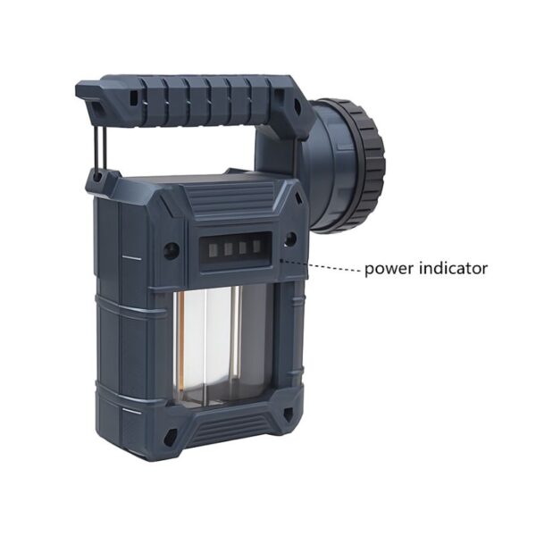 Hybrid Triple‑Light, USB‑C Rechargeable, Hook‑Mount for Fast‑Site Illumination