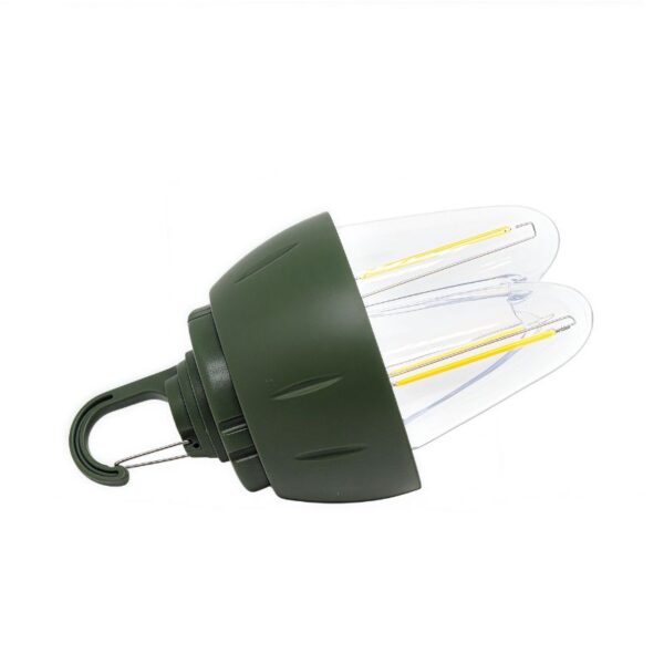 4‑in‑1 Portable Portable Rechargeable Camping Bulb Lantern - SMD + RGB + COB, 250 lm, IP44
