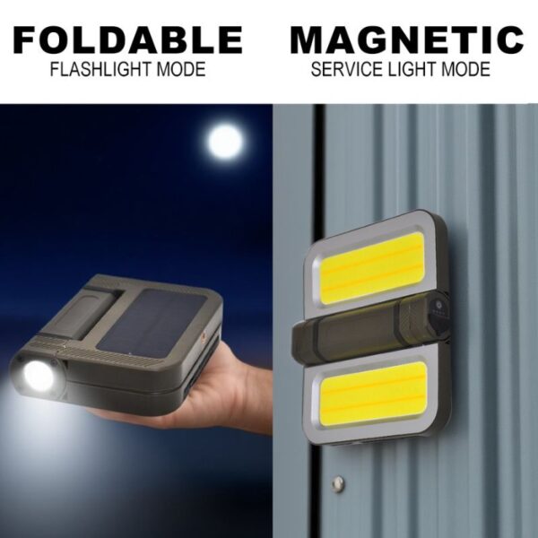 Foldable Camping Light | Solar‑Powered Camping Lantern with Folding Design