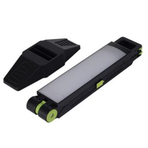 Adjustable laser level with tripod for professional construction and interior decorating projects.