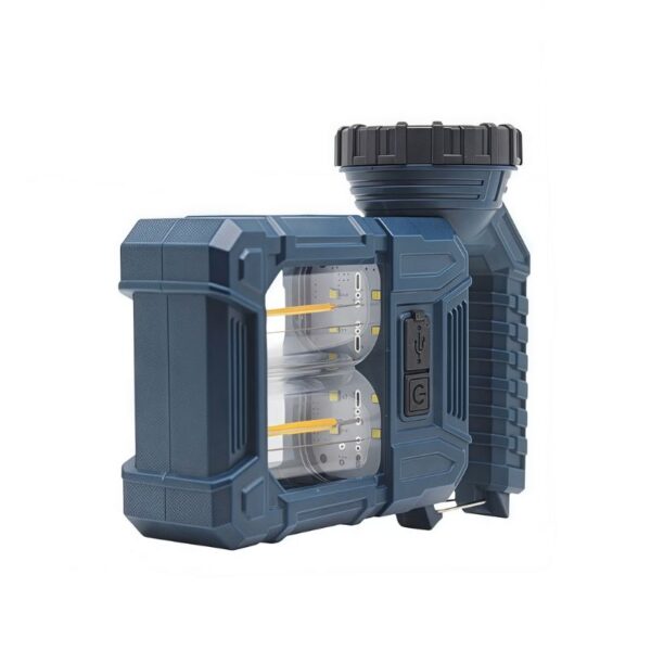 Hybrid Triple‑Light, USB‑C Rechargeable, Hook‑Mount for Fast‑Site Illumination