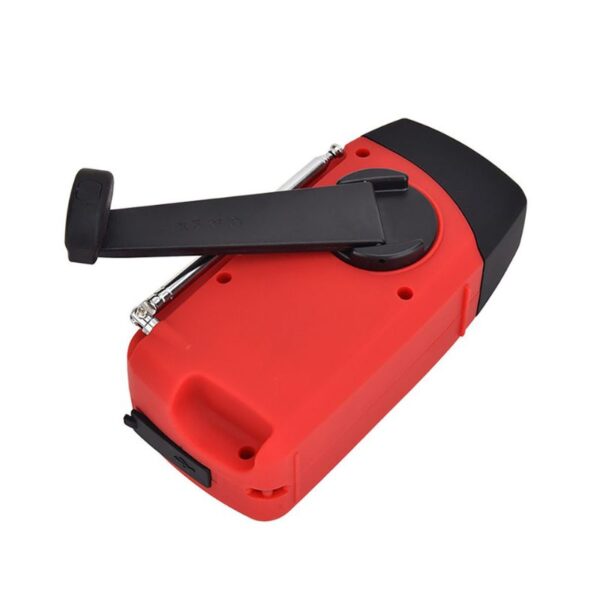 Solar Crank Radio | AM/FM/NOAA, Power Bank & LED Flashlight