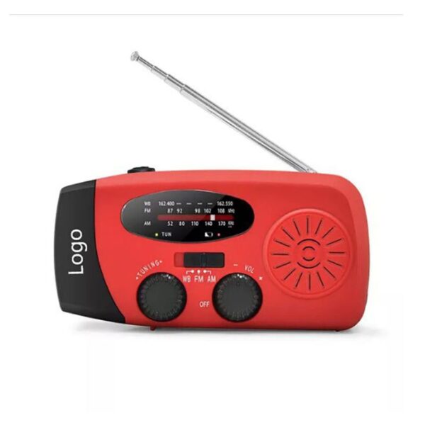 Emergency Radio and Light | 2000mAh Power Bank, NOAA, SOS Alarm