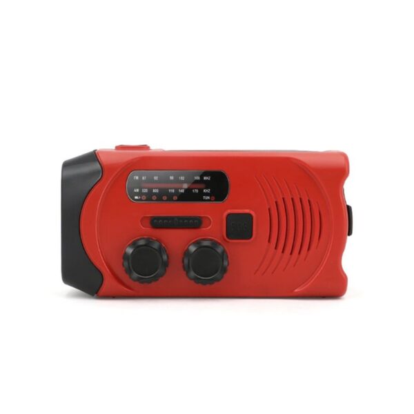 Emergency Radio and Light | 2000mAh Power Bank, NOAA, SOS Alarm