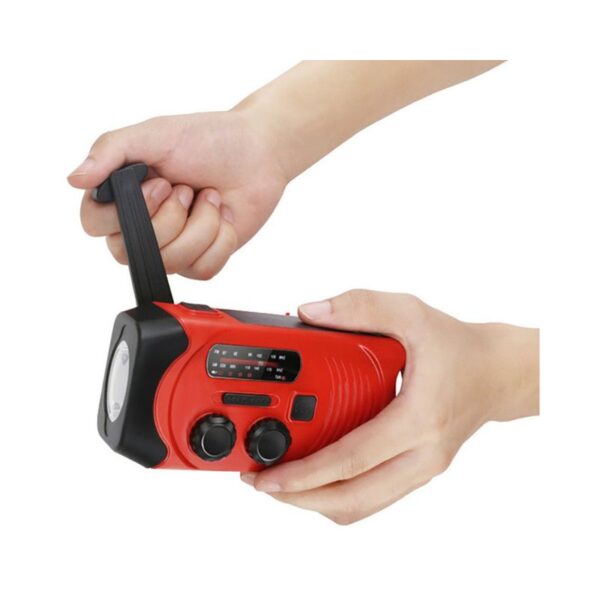 Emergency Radio and Light | 2000mAh Power Bank, NOAA, SOS Alarm