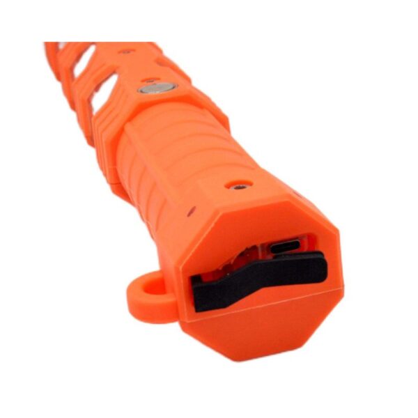 LED Flashing Warning Light | Magnetic, Red/Blue SMD, 7 Modes, Type-C Rechargeable