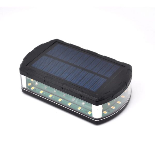 Solar Powered LED Flashing Light | 55-Hour Runtime, Dual-Charge & IPX44 Weatherproof