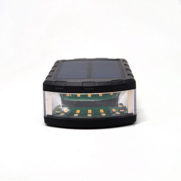 Solar Powered LED Flashing Light | 55-Hour Runtime, Dual-Charge & IPX44 Weatherproof