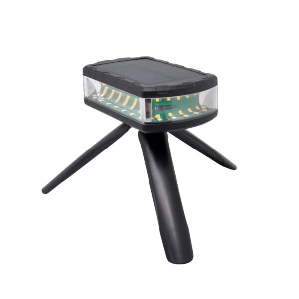 Solar Powered LED Flashing Light | 55-Hour Runtime, Dual-Charge & IPX44 Weatherproof