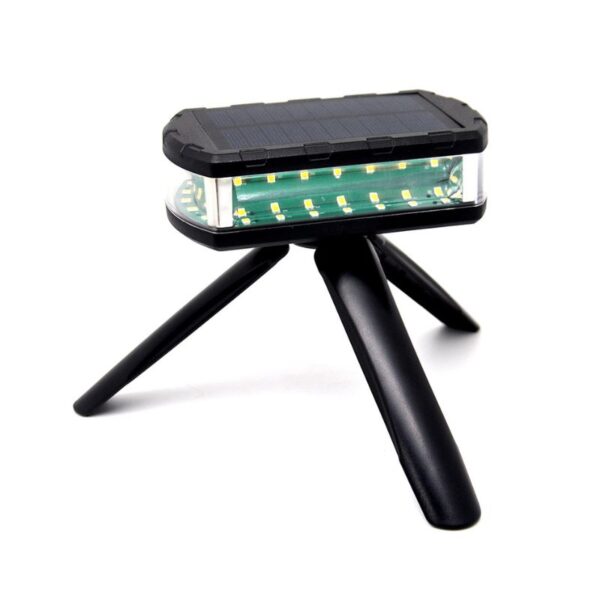 Solar Powered LED Flashing Light | 55-Hour Runtime, Dual-Charge & IPX44 Weatherproof