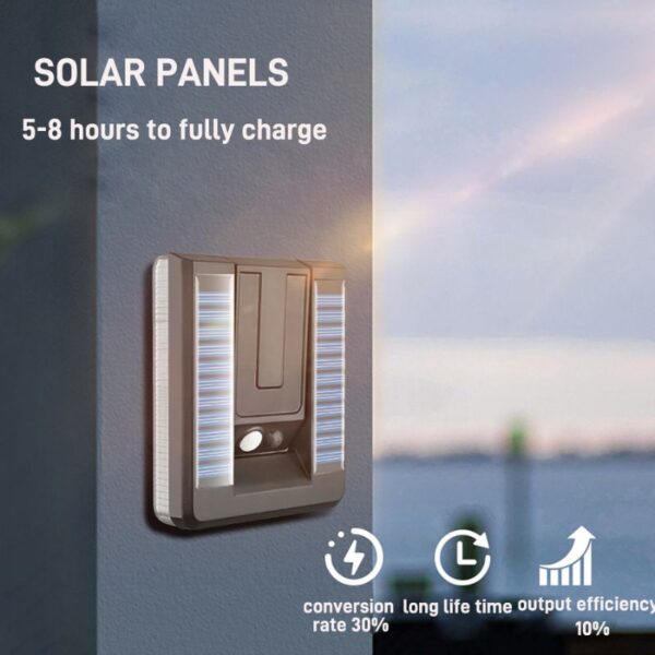 Solar Security Light | Folding 32x LED, Motion Sensor, IPX44 Weatherproof