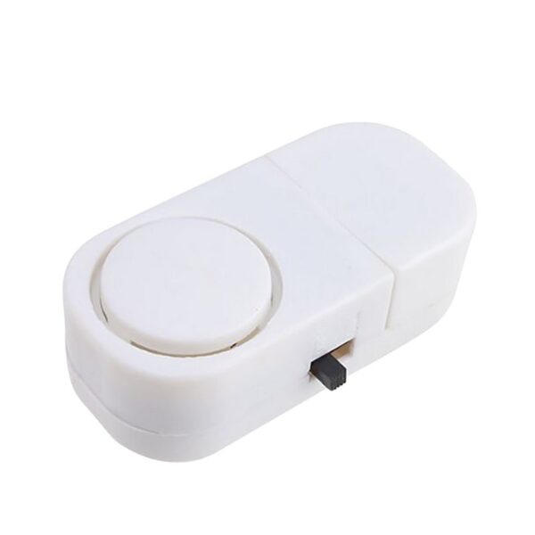 Wireless Alarm for Windows and Doors | 90dB Magnetic Sensor, Tool-Free Installation