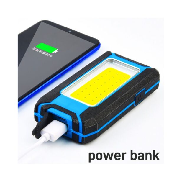 Small but mighty - a rechargeable LED inspection lamp with magnet and power‑bank capability